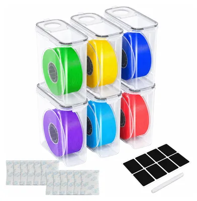 Produktbild von Eikuavons Luftdichte 3D Drucker Filament Trockenbox 4L, Aufbewahrungsbox mit Feuchtigkeitsschutz für 1,75mm Filament (PLA/PETG)