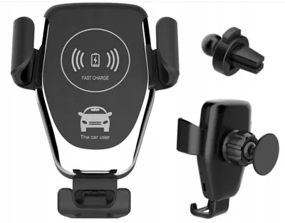 Produktbild von Automatische Kfz Handyhalterung mit 10W Wireless Charger QC 3.0
