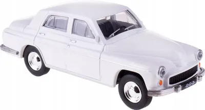 Zdjęcie produktu dla Model samochodu Warszawa 223 PRL Skala 1:43 biały