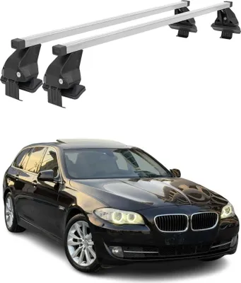 Produktbild von Menabo Dachträger Grundtäger für BMW 5er F11 Touring 2009-2017 50kg Stahl Silber