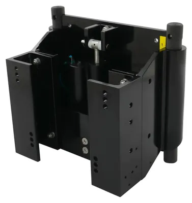 Obrázok produktu pre 12V DC zdvihák zadného zrkadla – hydraulická doska na vonkajšie motory – nosnosť 2,8 t – zdvihový rozsah 0–8 cm – hliníková zliatina – čierna farba
