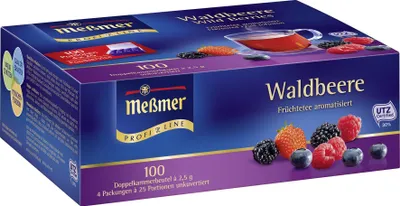 Produktbild von Meßmer Classic Moments Früchtetee aromatisiert Waldbeeren 250g