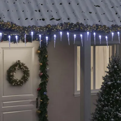 Immagine prodotto di Catena luminosa Icicle 200 LED bianco freddo 20 m acrilico PVC