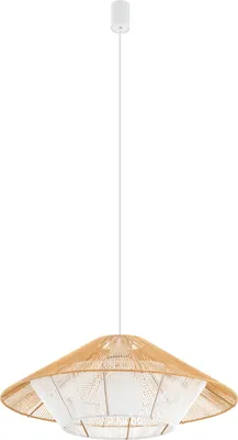 Obrázok produktu pre Závesná lampa Nowodvorski Japandi – prírodné drevo, E27