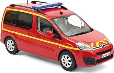Image de CITROËN Berlingo 2017 Camion de pompiers, NOREV181641, échelle 1/18, NOREV