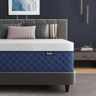 Matratze 180x200 cm, H4, 29 cm hoch, 7-Zonen-Federkern mit Memory-Schaum