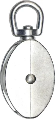 Produktbild von Seilrolle Blockseilrolle mit Wirbel Metallrolle 50 Blockrolle Verzinkt
