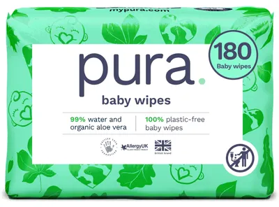 Image de Lingettes humides biodégradables pour bébés, 1080 pièces