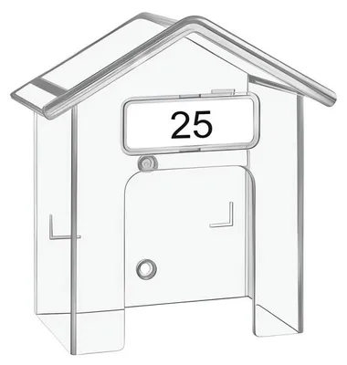 Obrázok produktu pre Ruhhy 27644 Ochranný kryt na zvonček, vodovzdorný, priehľadný