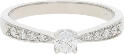 Produktbild von JuwelmaLux Ring 585 Weißgold mit Brillanten JL10-07-3215 58