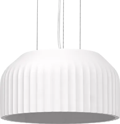 Zdjęcie produktu dla OSRAM Decor Plaster Routes dekoracyjna lampa wisząca z gipsu, 300 mm, z oprawką E27, IP20, biała