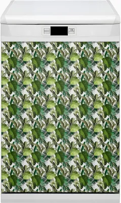 Produktbild von Magnet für Spülmaschine Abwaschbar 45x80 cm Magnet für Spülmaschine Magnetmatte Nachbildung - Tropenurlaub