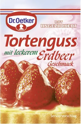 Produktbild von Dr. Oetker Tortenguß Erdbeer