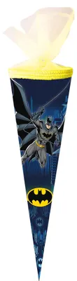 Produktbild von Nestler Schultüte Tüllv. 50 cm rund ForeverBatman WarnerB