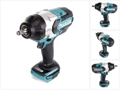 Immagine prodotto di Makita DTW 1002 Z Avvitatore a impulsi a batteria 18 V 1000 Nm 1/2" Brushless Solo - senza batteria, senza caricabatterie