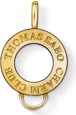 Produktbild von Thomas Sabo Damen Charm Carrier 925 Silber Gold X0184-413-12