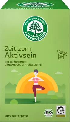 Produktbild von Zeit zum Aktivsein Tee 30g - Kräutertee von Lebensbaum