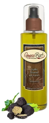 Produktbild von Sprühöl Trüffelöl aus Italien Sprühflasche 0,26L lebhaftes volles Trüffelaroma extra vergine