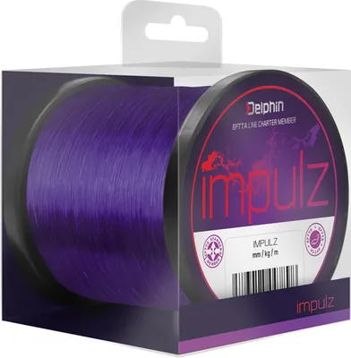 Produktbild von Delphin IMPULZ / fialová 0,35mm 10,4kg 1100m