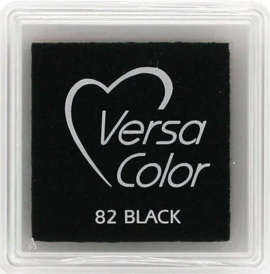 Immagine prodotto di Tsukineko | Tampone per timbri VersaColor 3x3cm Nero