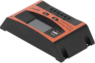Immagine prodotto di Regolatore di carica MPPT per impianti fotovoltaici - 40 A - Bianco-arancione