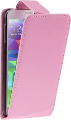 Produktbild von Flip Handy Tasche Case für Handy Samsung Galaxy S5 / S5 Neo Rosa