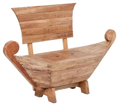 Produktbild von Sitzbank BARCO ca. L155cm Natural Mahagoni Teak