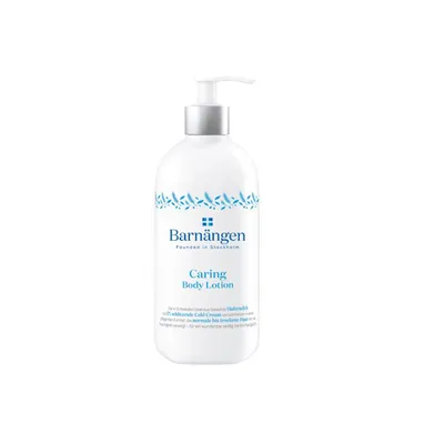 Obrázok produktu pre Barnängen Caring Body Lotion, Mlieko, Unisex, Hydratačný, Suchá koža, Normálna pleť, Ovsené vločky, Fľaša