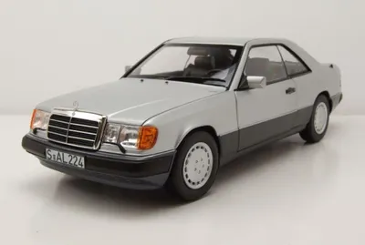 Produktbild von Norev 183880 Mercedes 300 CE-24 Coupe 1990 silber 1:18