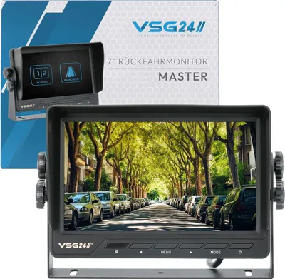 Produktbild von 7" Rückfahrmonitor MASTER Robuster Transporter Monitor RM-13113