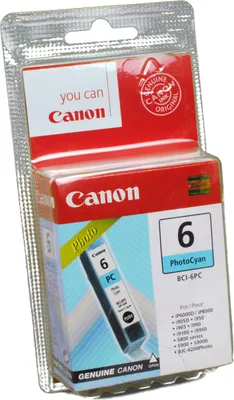 Productafbeelding van Canon BCI-6PC fotokleur inktpatroon (lichtblauw)