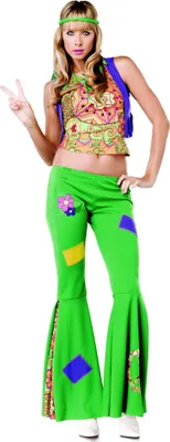 Produktbild von Hippie Peace - Kostüm für Fasching & Karneval Größe: M