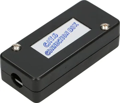 Produktbild von Extralink CAT6 UTP Anschlussdose schwarz