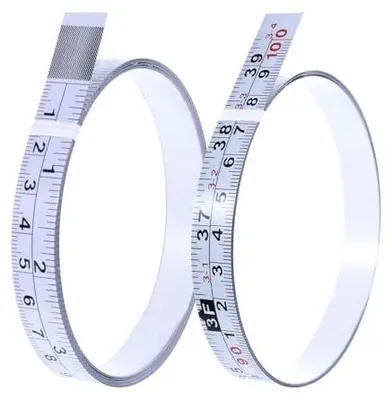 Produktbild von Selbstklebendes Messband 1/2" - Imperial und metrische Skala - 100 cm