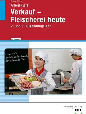 Produktbild von Arbeitsheft mit eingetragenen Lösungen Verkauf -- Fleischerei heute