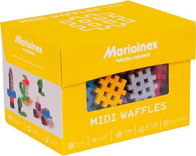 Immagine prodotto di MARIOINEX Midi waffle blocchi 150 pezzi 03582