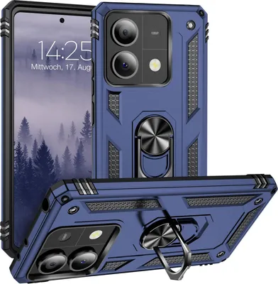 Produktbild von Armor Outdoor Handyhülle für Xiaomi Redmi Note 13 5G Handy Panzer Case Cover Schutzhülle Farbe: Blau
