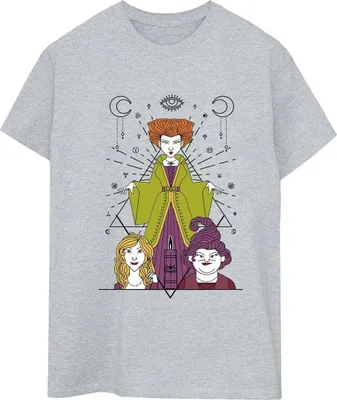 Produktbild von Disney - "Hocus Pocus" T-Shirt für Damen BI20319 (XXL) (Grau)