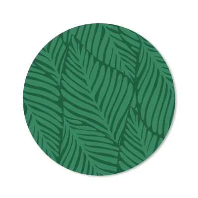 Produktbild von MuchoWow® Mauspad Mousepad Blätter - Muster - Dschungel - Jungen - Mädchen - Kinder - Kinder 50x50 cm - Mousepads - Maus Mat - Pad - Mausunterlage - Vinyl