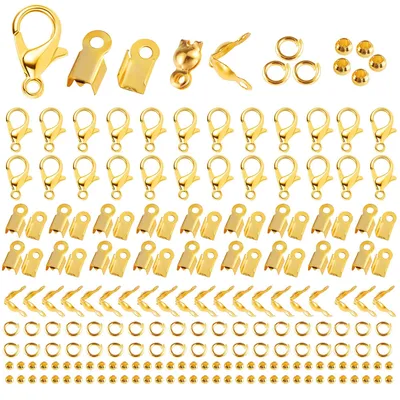 Immagine prodotto di Set di accessori per gioielli, color oro, 1150 pezzi, per collane e bracciali