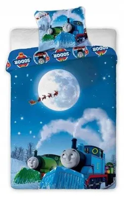 Produktbild von Faro Thomas und seine Freunde Kinderbettwäsche 140x200 Baumwolle
