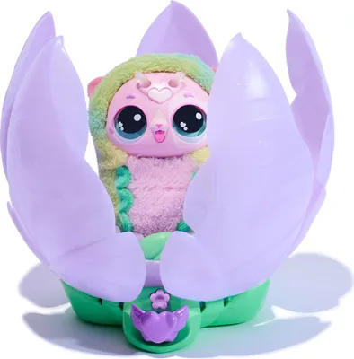 Produktbild von Hatchimals Bloomables von - Puppyfly, Interaktives Spielzeug mit Überraschung, doppelter Verwandlung und über 100 Geräuschen und Reaktionen, Junge/Mädchen, 5 Jahr(e), Mit Ton