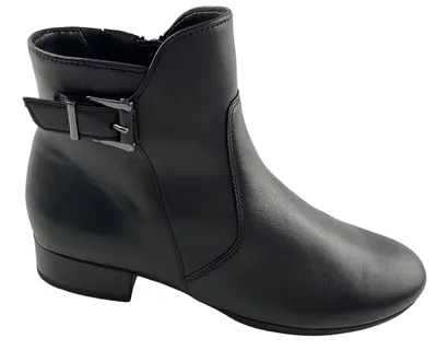 Produktbild von Gabor Damen Stiefelette 52.711.27 Schwarz Leder Gr.43