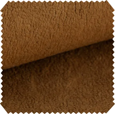 Produktbild von novely® HURTH Kuscheliger Möbelstoff - Robuster Polsterstoff in Mediterranen Erdtöne - Pflegeleichte Meterware 1lfm - Farbe: 04 Ockerorange