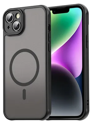 Zdjęcie produktu dla Techsuit – HaloFrost II MagSafe – etui ochronne do iPhone'a 14 – czarne