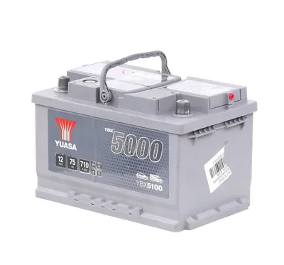 Produktbild von YUASA YBX5000 Starterbatterie 12V 75Ah 710A/EN LB3 Batterie