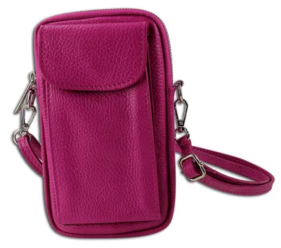 Imagen del producto de Bolso Tasche, color rosa, modelo Toscanto, de cuero, referencia OTT827SP