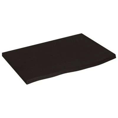 Obrázek produktu pro vidaXL Stolová deska tmavě hnědá 60x40x2 cm z masivního dřeva dub ošetřený