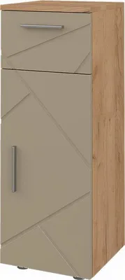 Produktbild von Midischrank Vicco Irma Beige 30 x 81 cm, Model 58298