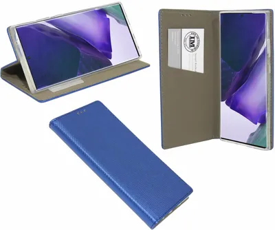 Produktbild von cofi1453 Buch Tasche Smart für SAMSUNG GALAXY NOTE 20 ULTRA ( N985F ) Handy Hülle Etui Brieftasche Schutzhülle mit Standfunktion, Kartenfach Schwarz